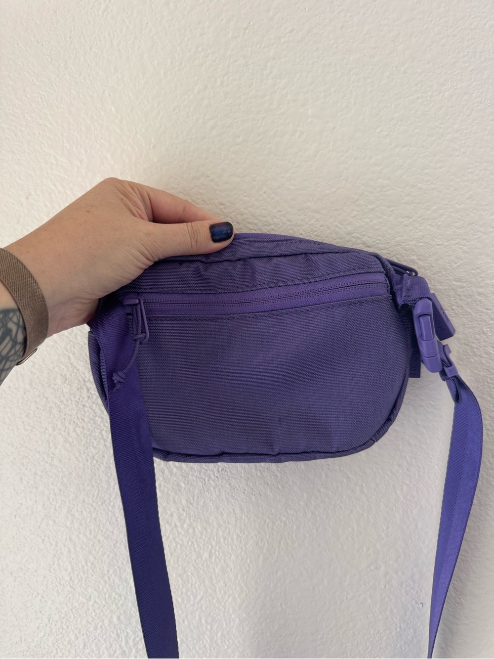 Baboon To The Moon Purple Fanny Pack Bag Crossbody - Picture 3 of 4